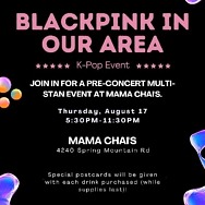 BlackPink in Our Area: Mama Chai's Pre-Concert Event