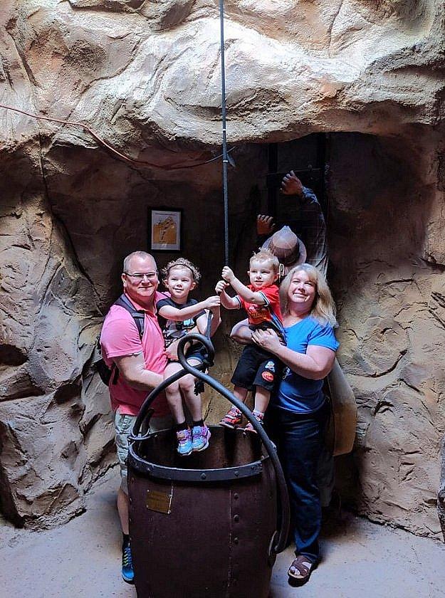 Guests in the Mine Shaft