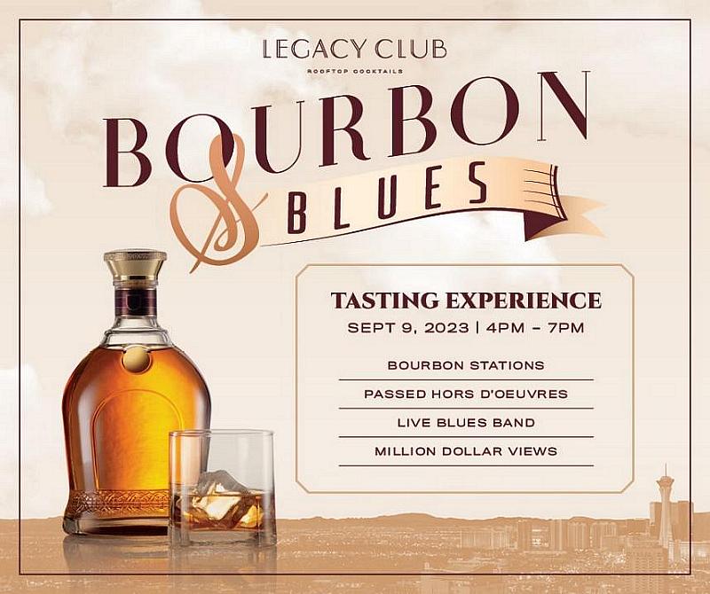 Legacy Club to Debut “Bourbon & Blues” Tasting Experience, September 9
