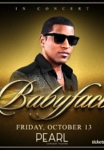 Babyface to Perform at the Pearl Concert Theater at Palms Casino Resort Las Vegas October 13, 2023
