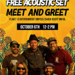 Planet 13: Reggae Concert, Fortunate Youth Performance/Meet & Greet: Friday 10/6