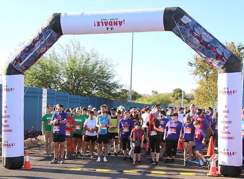 The 2023  ¡Andale! 5K Run/Walk will take place at the Kellogg Zaher Sports Complex, 7901 West Washington Avenue, in Las Vegas, on Saturday, Sept. 30. 