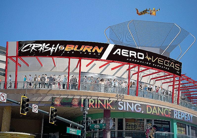 Introducing CrashNBurn and Aero Vegas Adrenaline Elevated: TheUltimate Entertainment Destination in Downtown Las Vegas