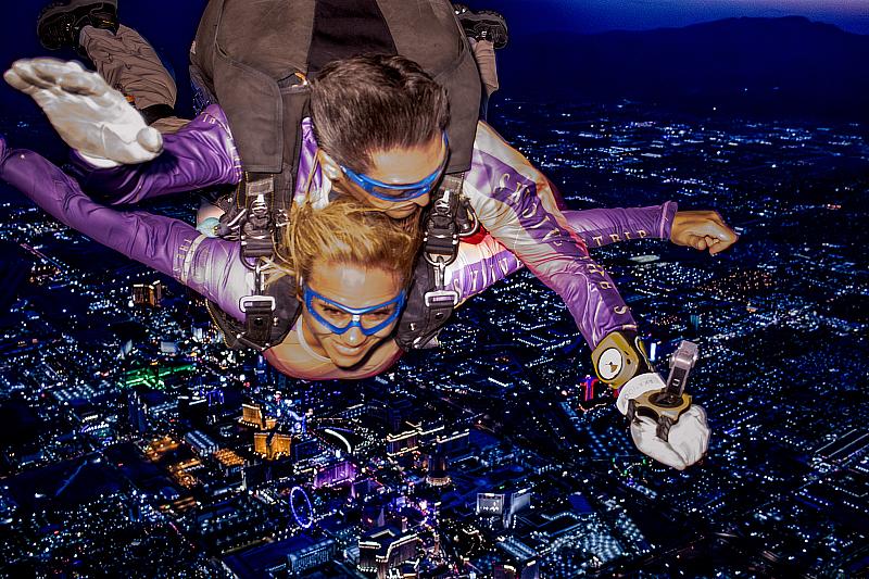 Skydive the Strip: After Sunset Officially Takes Flight in Las Vegas