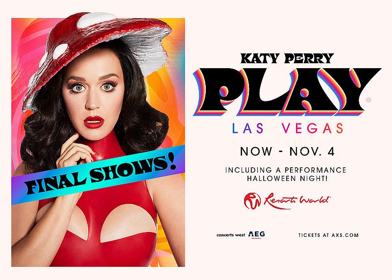 Katy Perry: Play and Resorts World Celebrate Halloween Night Performance with ‘Best Katy’ Costume Contest Oct. 31