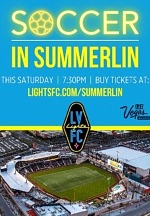 Lights FC’s October 7 & 14USL Championship League Matches to be Played at Las Vegas Ballpark in Downtown Summerlin