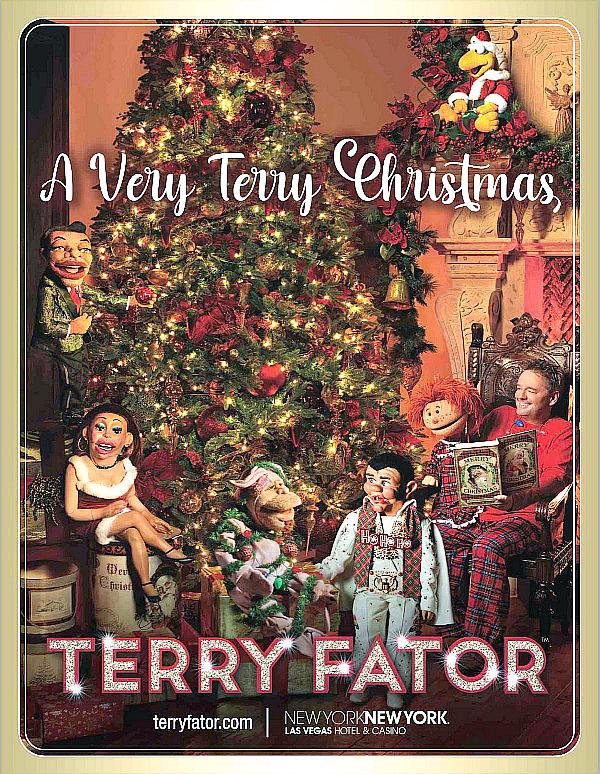 The Most Wonderful Time of the Year Returns to Las Vegas with Terry Fator’s “A Very Terry Christmas”