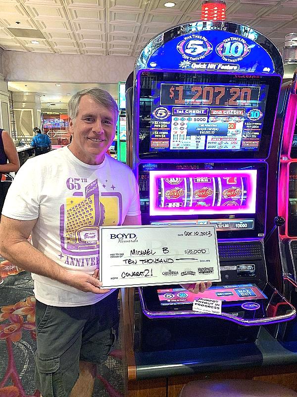 Boyd Gaming Guests Close Out October with More Than $32 Million in Jackpots