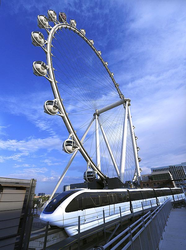 Las Vegas Monorail Provides Convenient Strip Transportation Over F1 Weekend