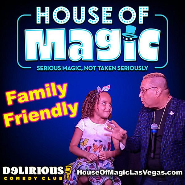 House of Magic at Delirious Comedy Club
