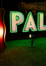 The Neon Museum Reilluminates Restored Palms Casino Resort Sign