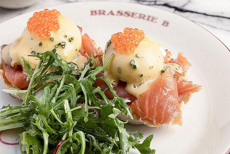 Brasserie B by Bobby Flay Caesars Palace Eggs Royale