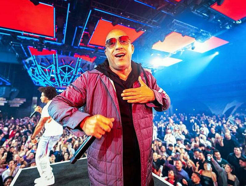 Vin Diesel, Jimmy O Yang and Chris Pang Spotted at Zouk Nightclub