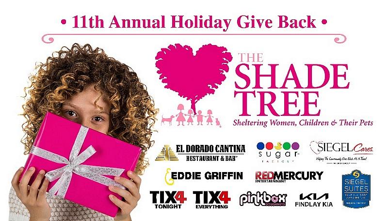 Eddie Griffin, El Dorado Cantina, Sugar Factory, and More Host 11th Annual Holiday Give Back Donation Match Campaign to Benefit the Shade Tree 