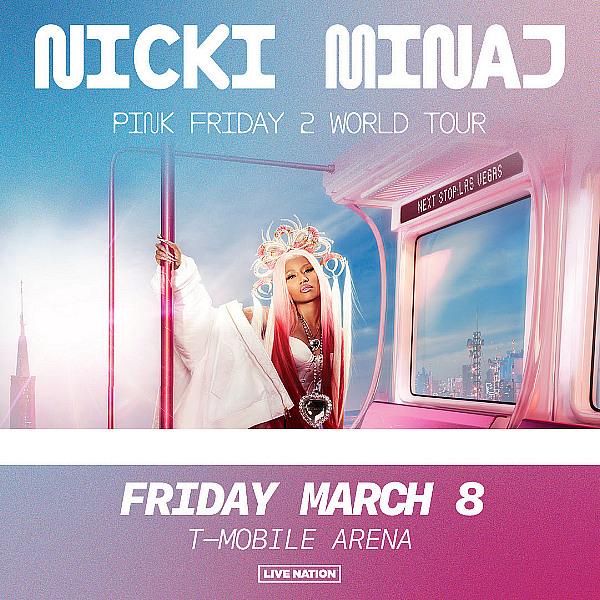 Nicki Minaj Pink Friday 2 World Tour Coming to T-Mobile Arena March 8, 2024