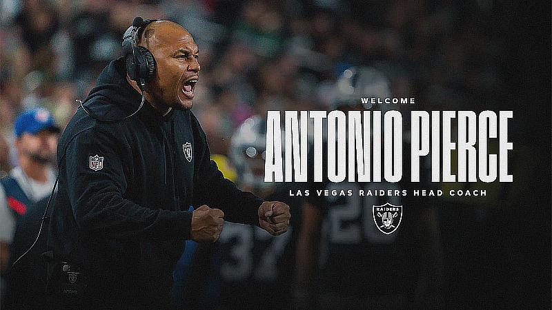 Antonio Pierce Named Head Coach of the Las Vegas Raiders