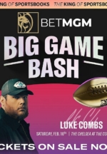 Luke Combs Headlines BetMGM Big Game Bash at The Cosmopolitan of Las Vegas, February 10
