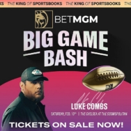 Luke Combs Headlines BetMGM Big Game Bash at The Cosmopolitan of Las Vegas, February 10