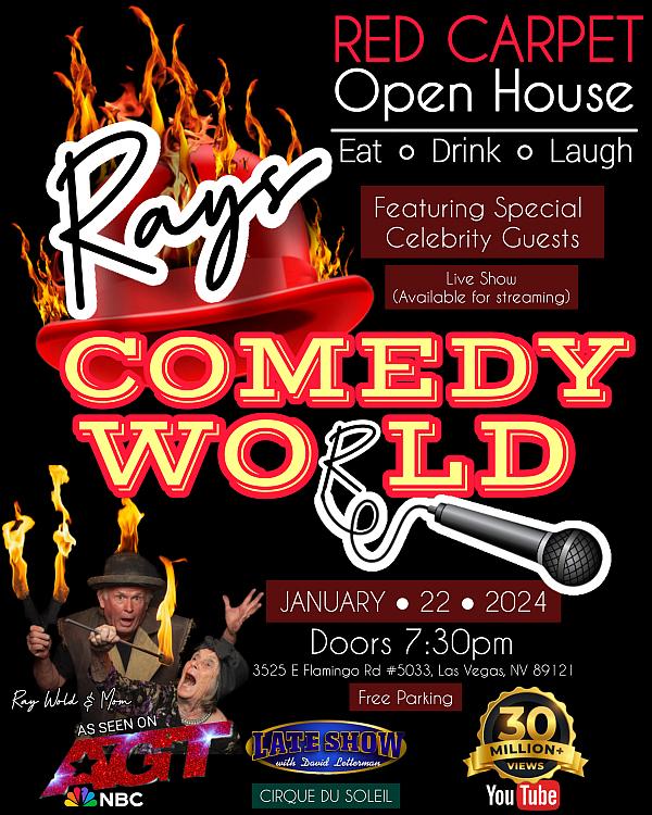 Ray's Comedy World Grand Opening