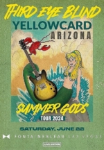Third Eye Blind Announces 2024 Summer Gods Tour Coming to Fontainebleau Las Vegas June 22, 2024