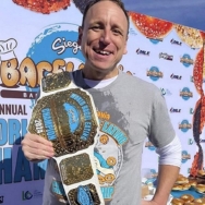 World Champion Competitive Eater Joey Chestnut Wins Siegel’s Bagelmania Bagel Eating Competition in Las Vegas