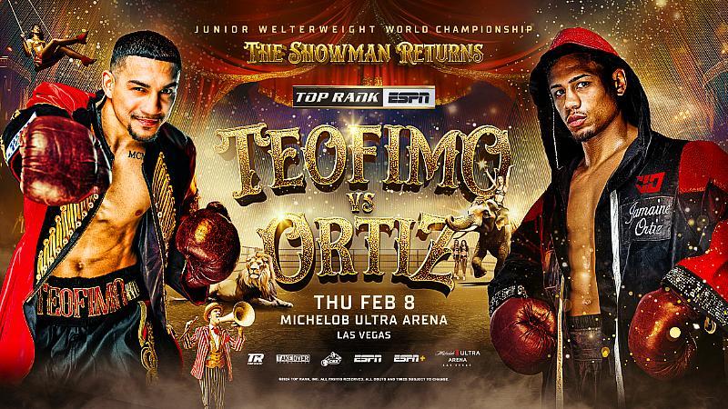 February 8: Teofimo Lopez-Jamaine Ortiz & Keyshawn Davis-Jose Pedraza Doubleheader Kicks Off Big Game Weekend at Michelob ULTRA Arena at Mandalay Bay in Las Vegas