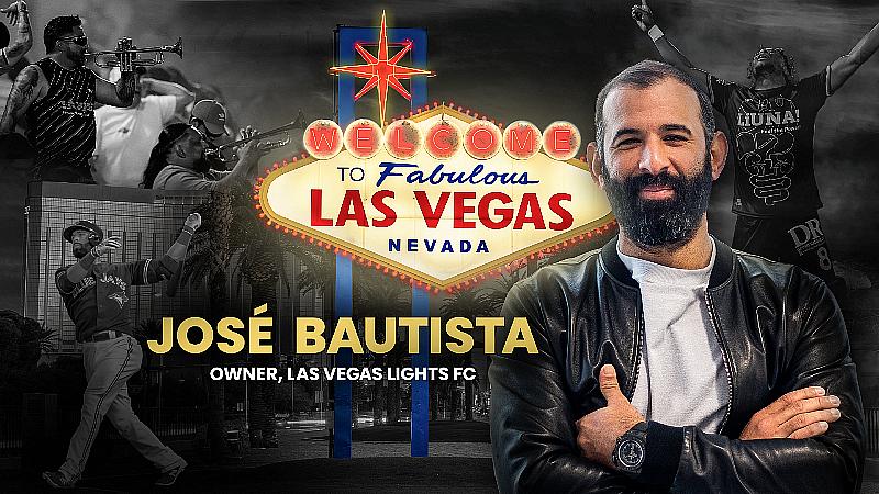 Las Vegas Lights FC today welcomed decorated former Major League Baseball star José Bautista as its new principal owner