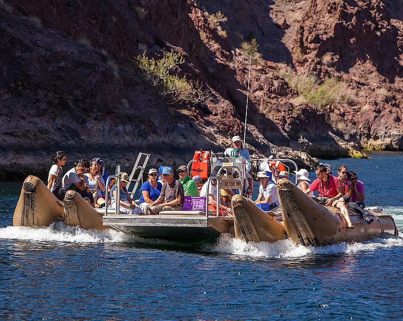 Rafting Group on the Colorado River.