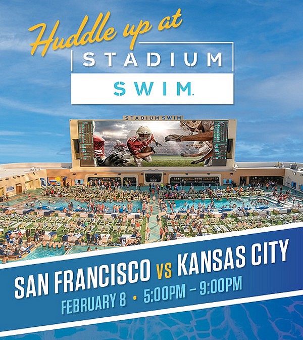 Splash Into Big Game Weekend: Circa Resort & Casino Invites Kansas City and San Francisco Fans to “Huddle up at Stadium Swim,” Feb. 8