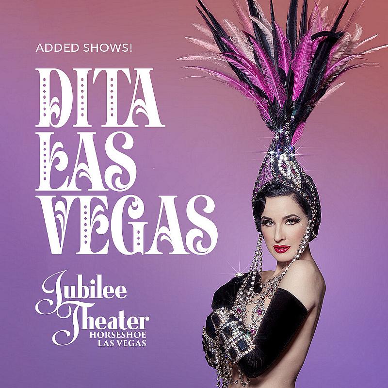 Dita von Teese Announces Additional 2024 Dates for Her Las Vegas Residency at Horseshoe Las Vegas (w/ Video)
