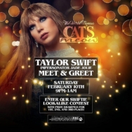 Taylor Swift Tribute Artist Jade Jolie to Host Meet & Greet Event, Swiftie Lookalike Contest at Cat’s Meow Las Vegas Ahead of the Big Game