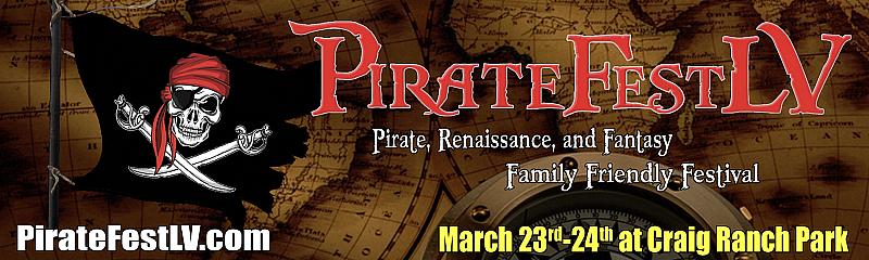 PirateFestLV Announced for March 23 - 24 at Craig Ranch Park to Benefit Paradise Ranch Foundation