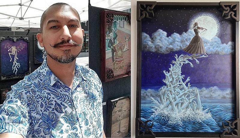Eric Calvillo, Las Vegas-Based Pop Surrealist Painter