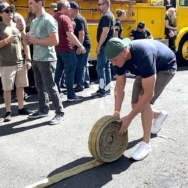 Downtown Turns Green for Annual St. Paddy’s Parade & Firefighter Games Hosted by the Professional Firefighters of Southern Nevada