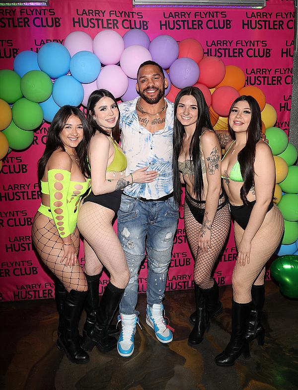 Celebrity Sighting: American Mixed Martial Artist Eryk Anders Celebrates UFC Fight Night 238 Win at Larry Flynt’s Hustler Club Las Vegas