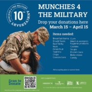 10th Annual Munchies 4 the Military hosted by the Douglas J. Green Memorial Foundation