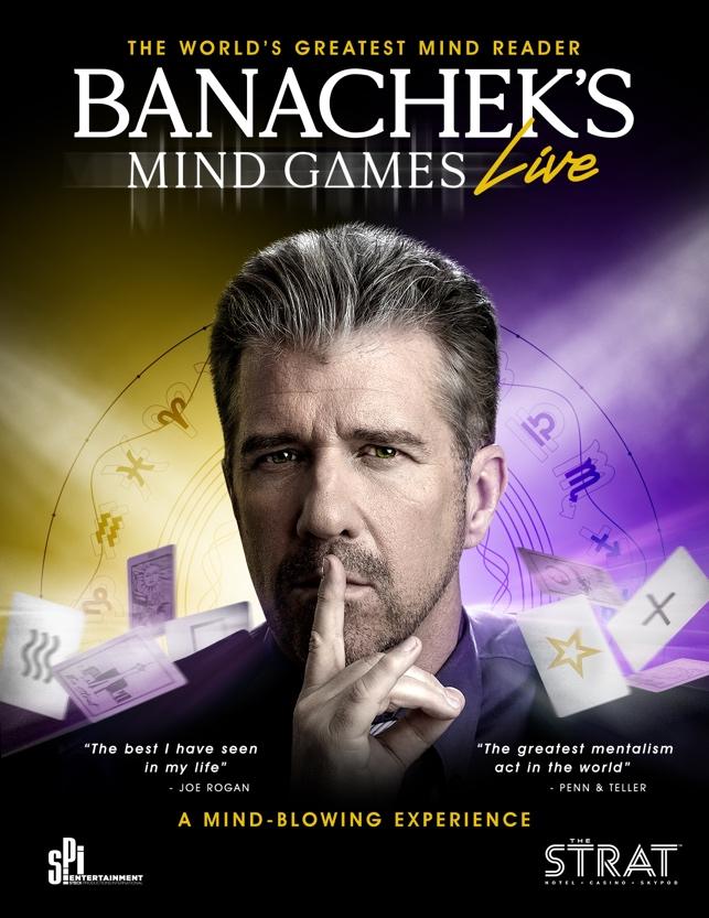 Mentalist Banachek's “Mind Games Live” To Take Final Bow at The STRAT in Las Vegas March 30, 2024, After More Than 600 Performances
