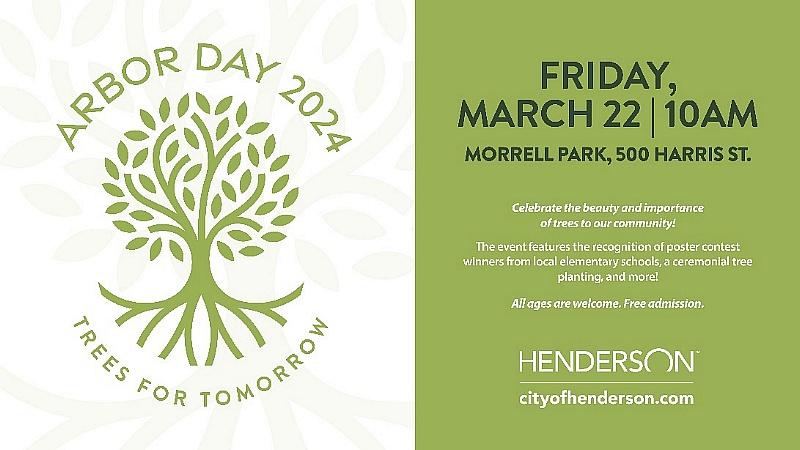 Annual Arbor Day Celebration Returns to Henderson’s Morrell Park