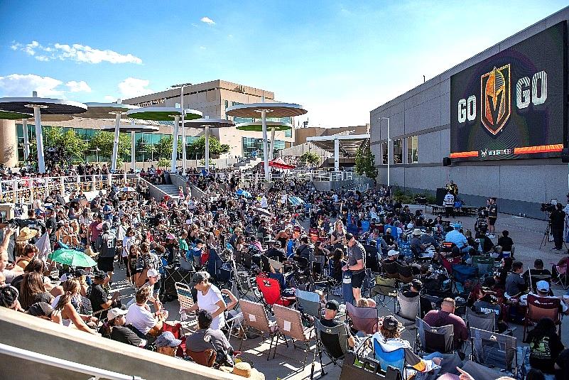 Cheer on the Golden Knights at Henderson’s Free Official Watch Parties on Water Street Plaza