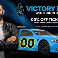Las Vegas Lights FC Rolls the Dice at Sunday’s Las Vegas Race with a Unique Ticket Offer