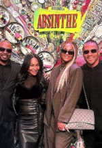 Ciara and Russell Wilson Attend ABSINTHE at Caesars Palace