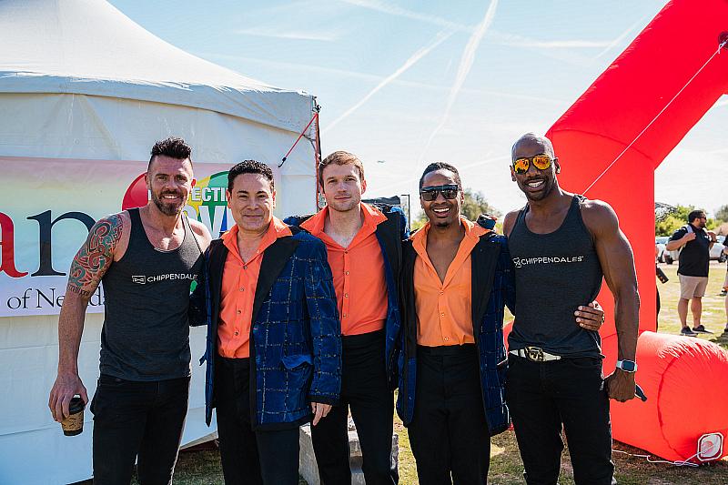 Chippendales and Vegas! The Show show their support for AIDS Walk Las Vegas