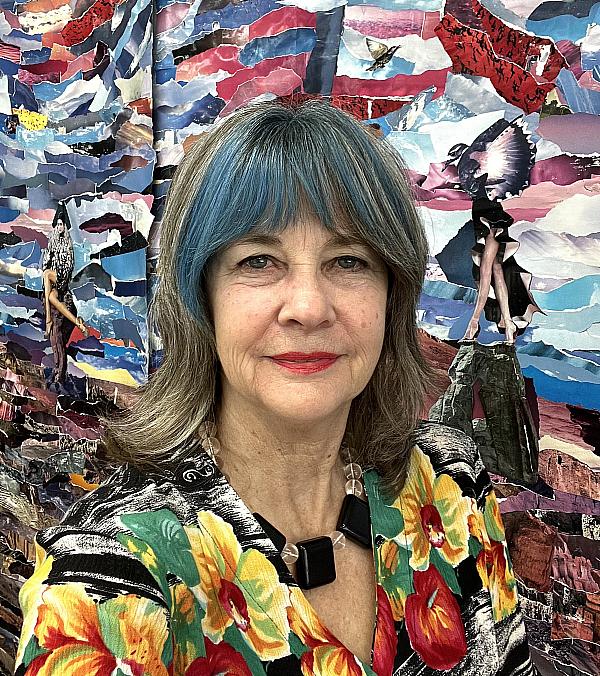 Local Artist Joann (JK) Russ Shares Her Amazing Collage Art and How Creativity Fuels Positive Aging