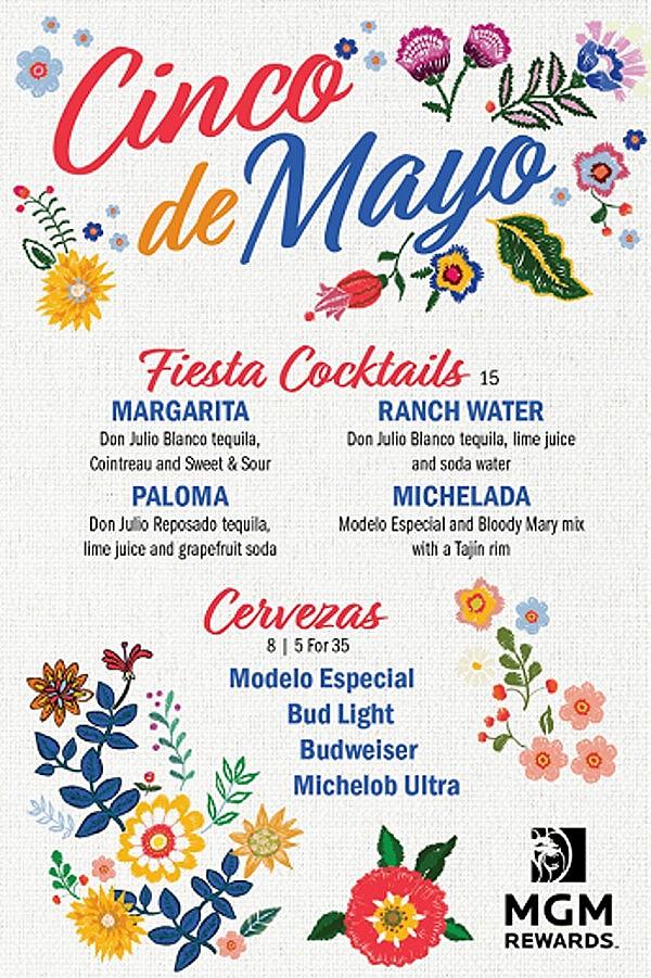 Celebrate Cinco de Mayo with Lively Libations and Vibrant Culinary Offerings at MGM Resorts International