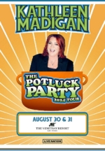 Comedian Kathleen Madigan to Bring the Potluck Party 2024 Tour to The Venetian Resort Las Vegas August 30 & 31, 2024