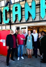 Tropicana and The Neon Museum Employees with Tropicana Sign