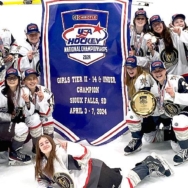 Vegas Junior Golden Knights 14U Girls Win USA Hockey National Championship