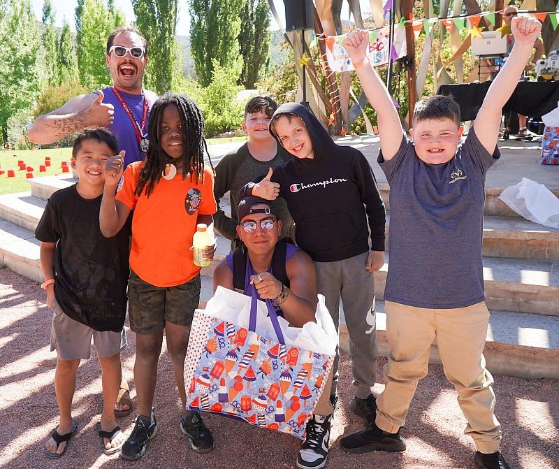 Guests at Camp Cartwheel at Torino Ranch