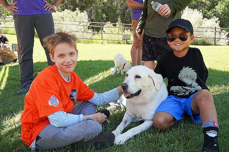 Guests at Camp Cartwheel at Torino Ranch