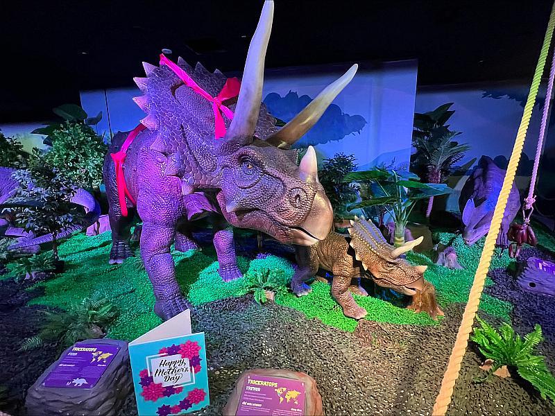 Mother-Son Dino Duo Makes a ROARing Debut at Dinosaur Outpost this Mother's Day Weekend